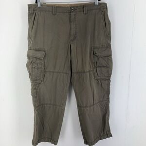 Eddie Bauer Mens 40x30 (actual 29") Cargo Baggy Pants Grunge Skate Y2K Outdoor